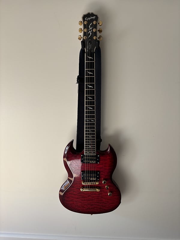 ギター Epiphone PROPHECY SG CUSTOM GX Open Box Epiphone SG Prophecy Custom GX Electric Guitar with