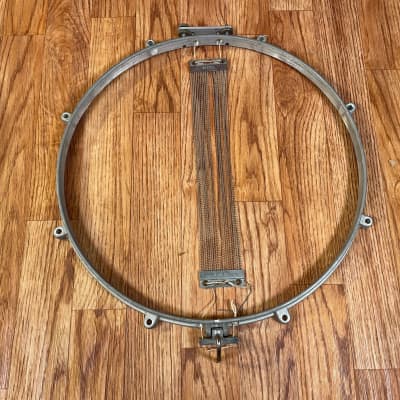Vintage Ralph Kester 16" Flat Jacks Marching Snare Drum for Project / Parts image 4