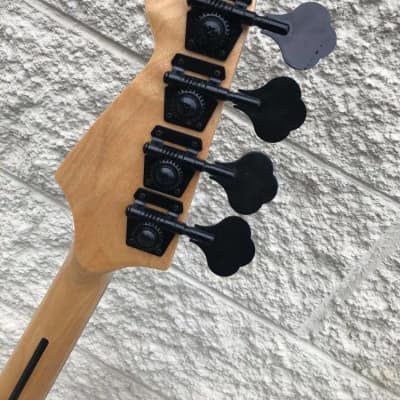 GAMMA Custom Bass Guitar PF21-03, Fretless Alpha Model, Spalted Maple image 10