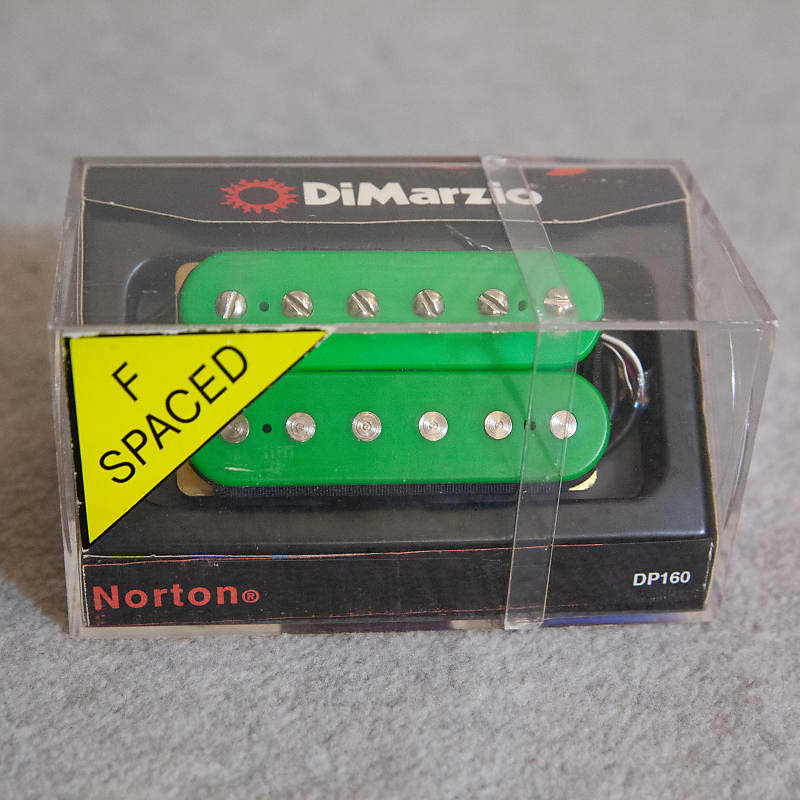 DiMarzio DP160 Norton F-Spaced Humbucker 2010s - Green | Reverb