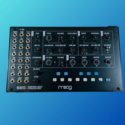 Moog Mavis Monophonic Analog Synthesizer Voice 2022 - Present Black