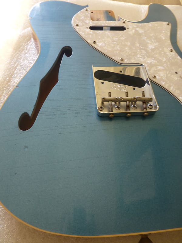 MJT VTL thinline tele style body 2019 lake placid blue MJT VTL thinline tele style body 2019 lake placid blue