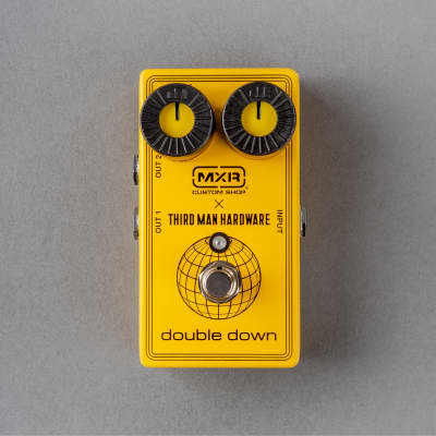 Third Man Hardware x MXR Double Down Pedal (Limited Edition Yellow) image 1