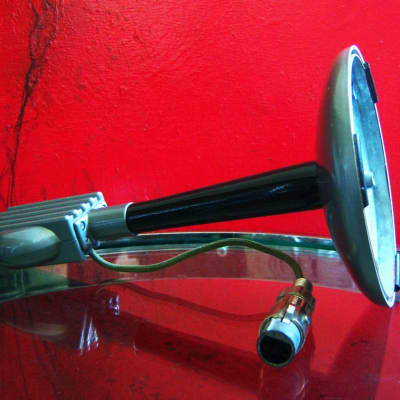 Vintage RARE 1940's Electro-Voice Model 75 carbon Microphone w period Astatic E6G desk stand image 12