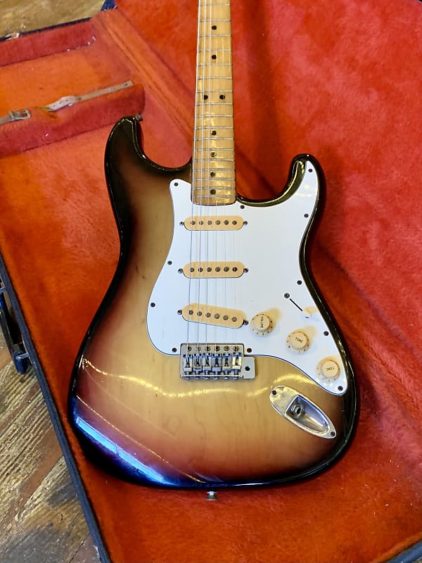 Fernandes Burny Custom strat 1976 Sunburst original vintage mij japan  1970’s Stratocaster