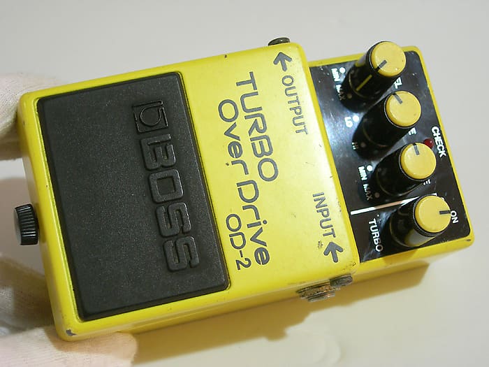 Boss OD-2 Turbo Overdrive 1987 Made in Japan