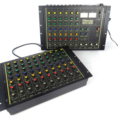 MAXON RM-60 + RM-100EX 6 Channel Audio Mixer / Expander