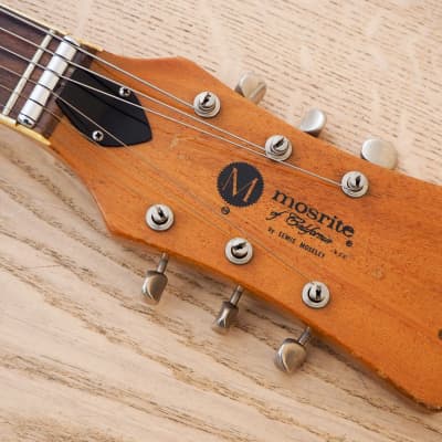 1973 Mosrite Stereo 350 Vintage Electric Guitar Mahogany w/ Humbuckers & Case image 4