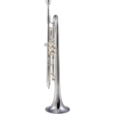 Allora ATR-550 Paris Series Professional Bb Trumpet Silver Plated with Case image 3