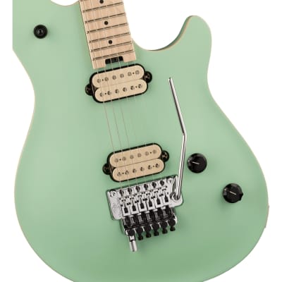 EVH Wolfgang Special Guitar, Maple Fretboard, Satin Surf Green image 3