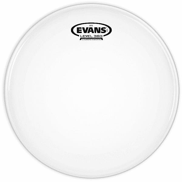 Evans B15G12 G12 Coated White Drum Head - 15" image 1