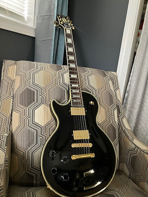 LEFTY 1998 Orville Les Paul Custom (Gibson) Japan SEYMOUR | Reverb