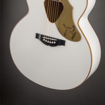 Gretsch G5022CWFE Rancher Falcon Jumbo Cutaway Acoustic-Electric Guitar - White for sale