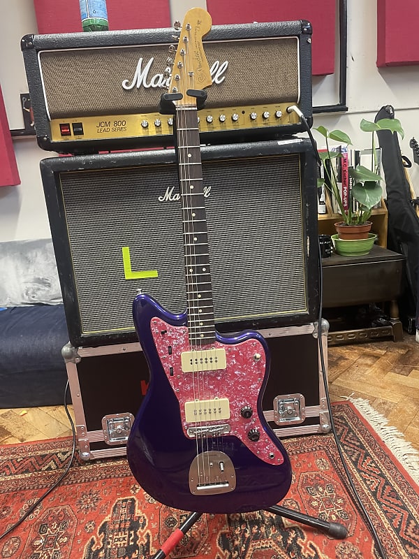 Fender jazzmaster Metallic Purple Reverb