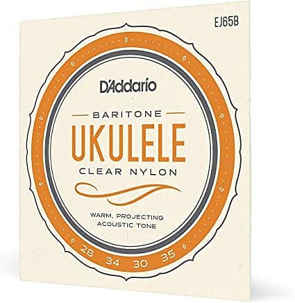 D'Addario EJ65B - Ukulele Strings - Baritone image 1