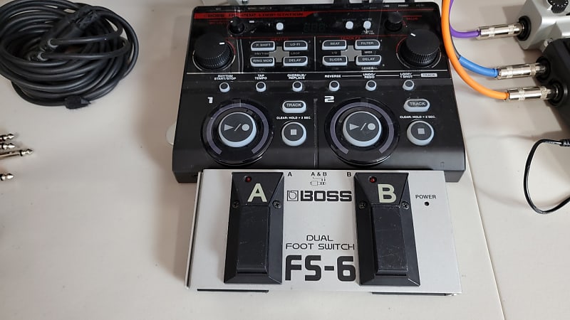 Boss RC-202 Loop Station + BOSS FS-6 Dual Footswitch