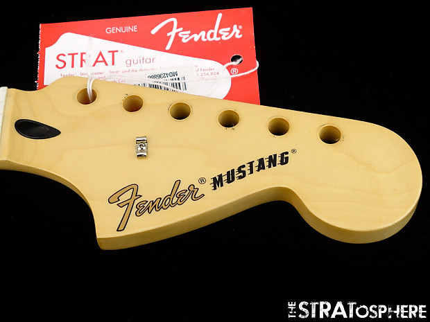 Fender mustang neck replacement top