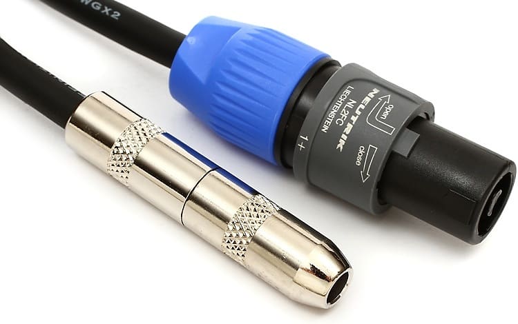 Hosa GSK-116 1/4-inch Female TS to Neutrik speakON Speaker Adaptor Cable image 1