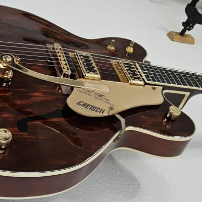 1967 Gretsch 6122 Chet Atkins Country Gentleman Walnut Brown Vintage Electric Guitar image 3
