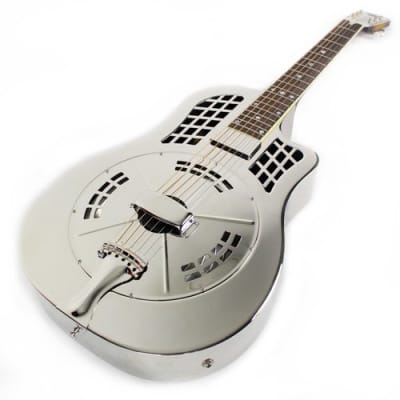 National Reso-Phonic Style 1 German Silver Tricone 2023 w/ Slimline & Strap Button Installed image 13