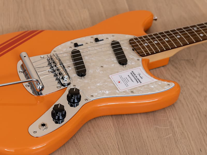 2021 Fender Traditional 60s Competition Mustang FSR Capri Orange, Japan MIJ