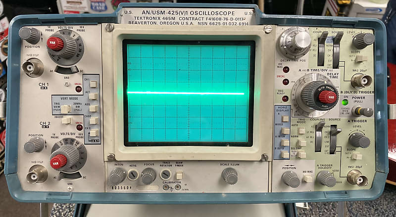 Tektronix 465M Oscilloscope | Reverb