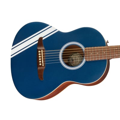 FENDER Fender FSR Sonoran Mini Lake Placid Blue with Competition Stripes