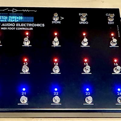 Reverb.com listing, price, conditions, and images for custom-audio-electronics-midi-foot-controller