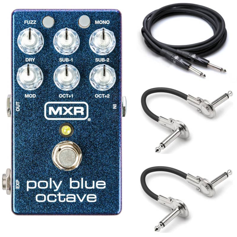 MXR Poly Blue Octave M306 Pitch Shift Octave and Fuzz Combo 
