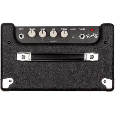 Fender Rumble 15 V3 Bass Guitar Combo Amp Amplifier, 15 Watts, 1x8'' Speaker image 6