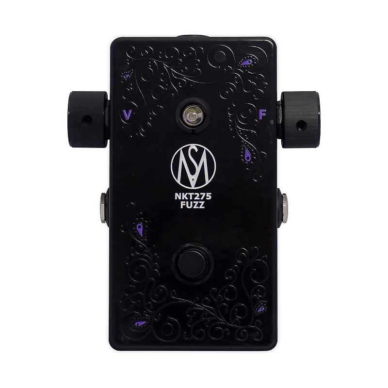 SM Limited Edition All Black Red Dot NKT275 SM Fuzz Pedal