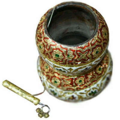 Naad Musical Shruti Box Bhapang Brass Thalam Bango Drum Small Instruments Combo Set image 3