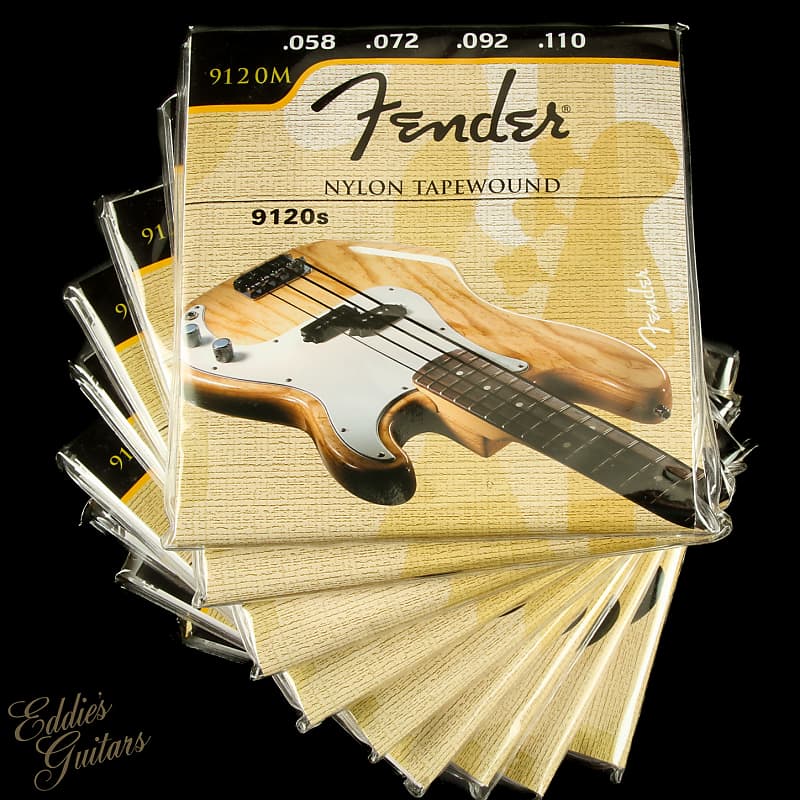 Fender tapewound bass deals strings