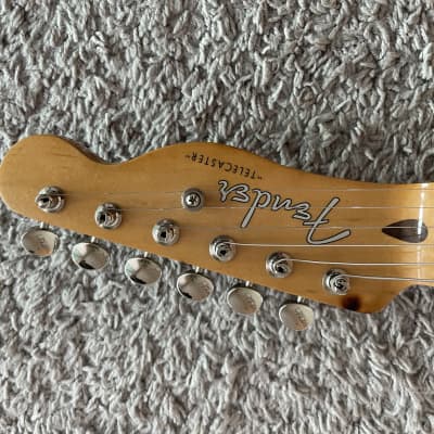 Fender Vintera ‘50s Telecaster 2019 MIM Sonic Blue Maple Fretboard Guitar image 7