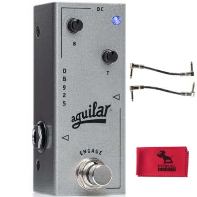 Aguilar DB 925 Compact 2-Band Bass Preamp Pedal | Reverb