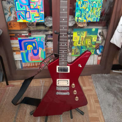 Ibanez Destroyer II 1982 - Candy apple red | Reverb