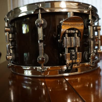 Sonor SQ2 13x7  heavy Maple Snare Drum Dark Roots High Gloss image 2