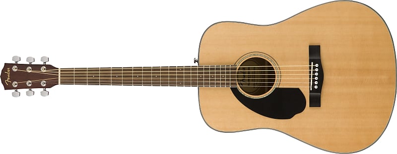 Fender Left-Handed Dreadnought Acoustic Guitar CD-60S LH image 1