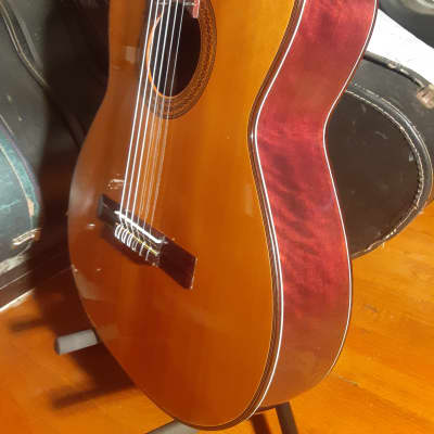 Vintage Orlando 304 Classical Acoustic Guitar MIJ Solid Top image 5