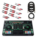 Roland DJ-808 DJ Controller with Serato DJ Pro - Cable Kit