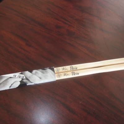 Vic Firth Signature Series Danny Carey Drumsticks Nylon Tip SDCN - Hickory One Pair! image 1