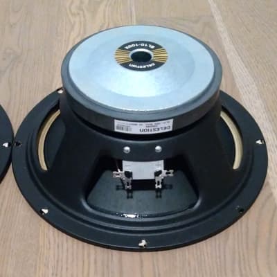 Pair of Celestion BL10-100X 100 watt 8 ohm Bass Speakers | Reverb 