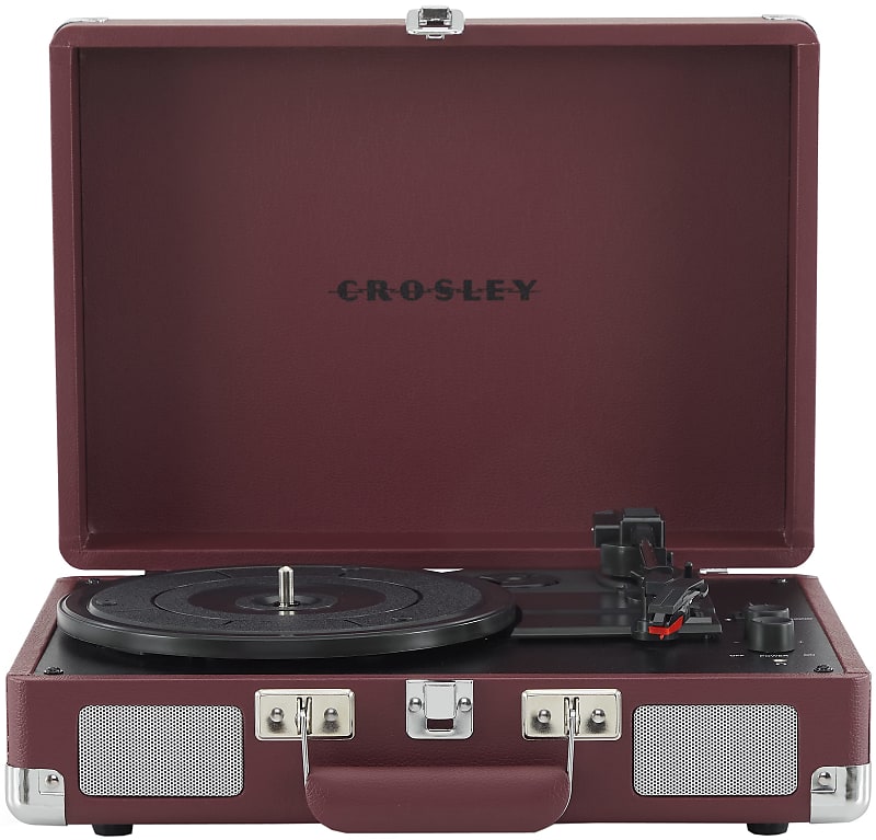 Crosley CR8005F-BU Cruiser Plus Vintage Bluetooth Turntable