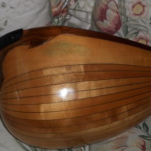 Vintage Suzuki bowl back mandolin 1960  W/ Hard Shell Case image 8