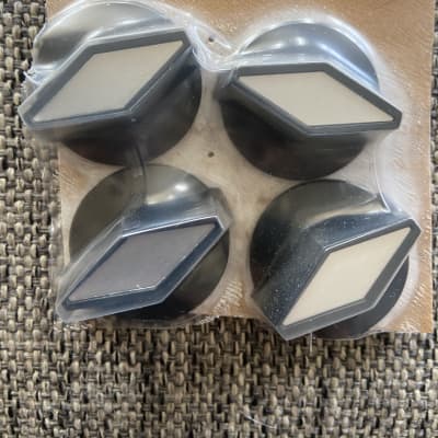 Rogan Oven knobs 2023 - Black/silver inserts for sale