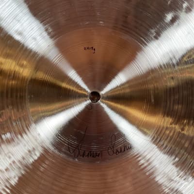22" Istanbul Agop Traditional Crash Ride Cymbal 2414g *Video Demo* image 9