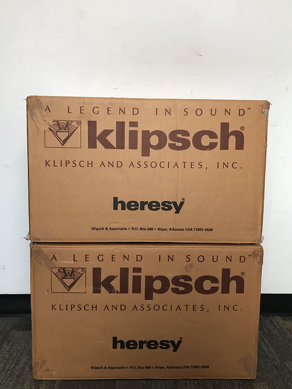 Klipsch Heresy HBR Vintage Classic Speakers (Pair) | Reverb