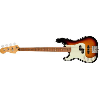 Fender Player Plus Precision Bass Guitar Left-Handed PF 3-Color Sunburst - MIM 0147463300 image 1