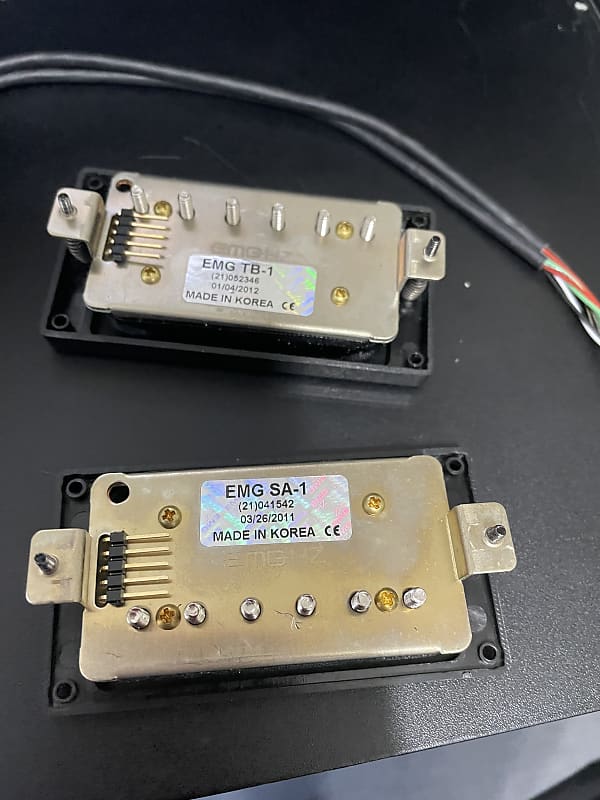 EMG EMG-HZ TB-1 and SA-1 Passive Guitar Pickup Set 2000-2010