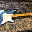 Fender Stratocaster Vintage 50s Limited Edition=rare Lake Placid Blue+competition stripe=collectible